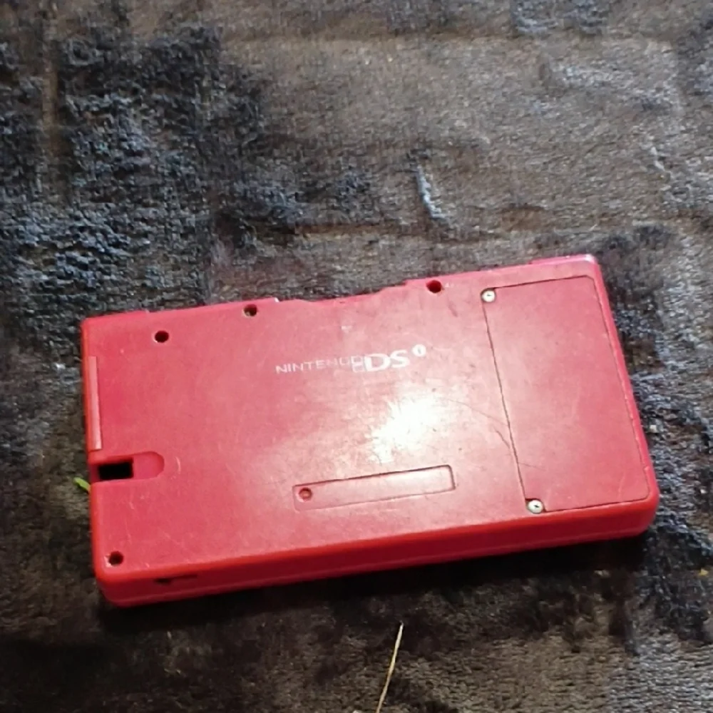 Nintendo Red Dual-Screen Handheld Console (DS Lite Style)